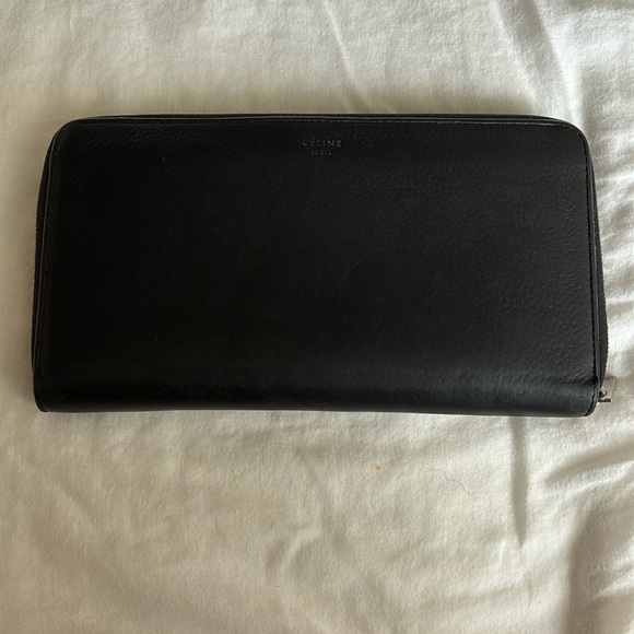 Celine Handbags - Celine zippy wallet